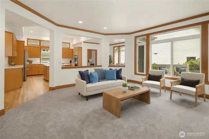 Family room.