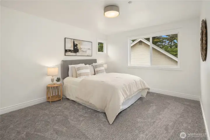 Upstairs guest bedroom.
