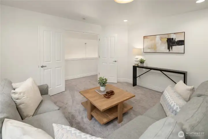 Fourth upstairs guest bedroom, great bonus room option.