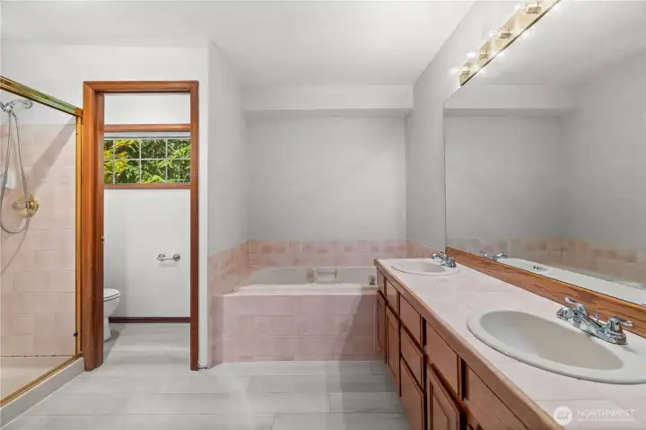 Primary bathroom