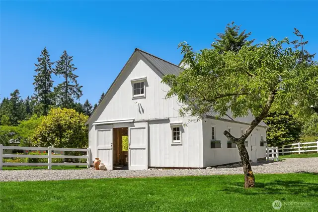 Fabulous barn . . . just wait till you see this inside.