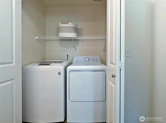 Full size side by side washer & dryer