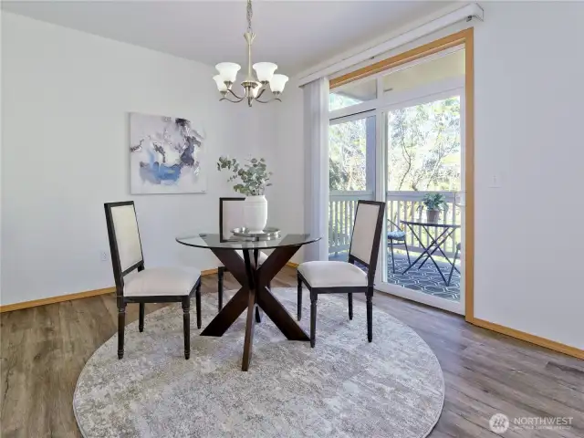 Dining area