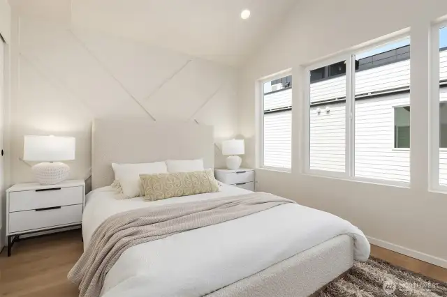 Photo from staged model unit with similar floor plan