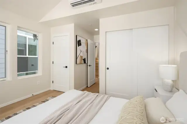 Photo from staged model unit with similar floor plan