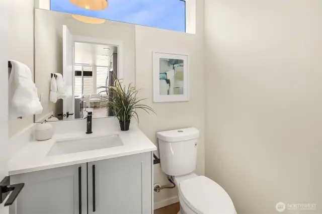 Photo from staged model unit with similar floor plan