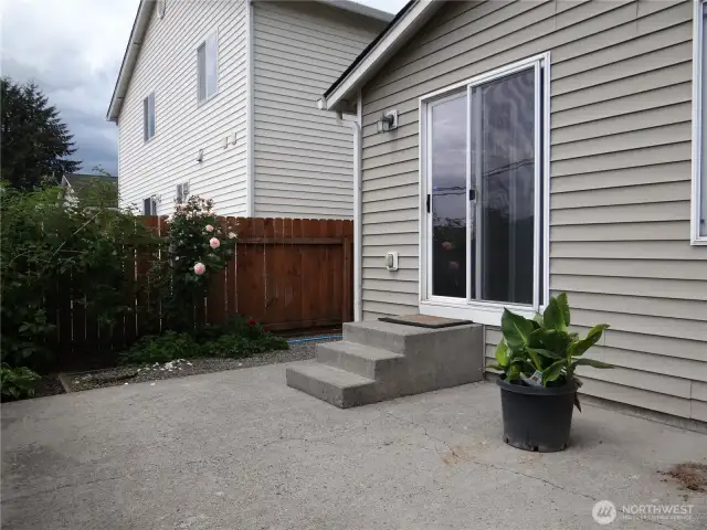 Back Patio