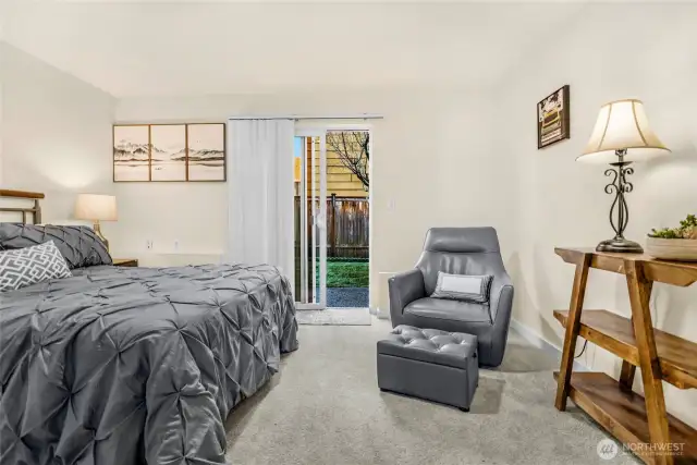 Large Lower Level Bedroom Suite w/Private yard