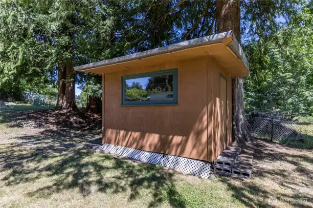 Large storage shed