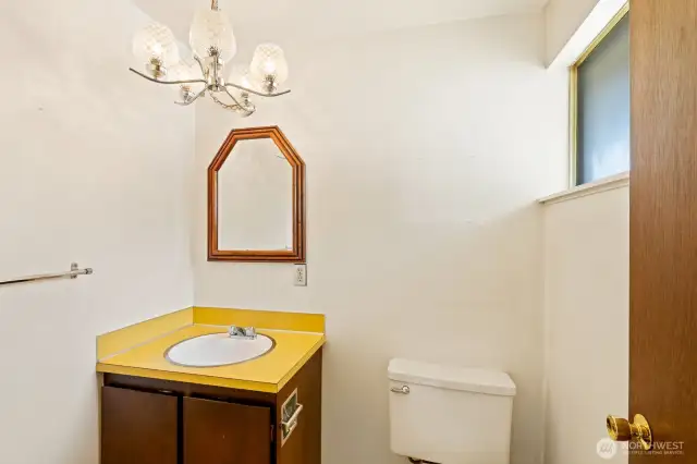 Primary half bath
