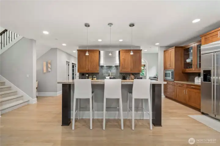 Outfitted with premium appliances, designed for the modern chef