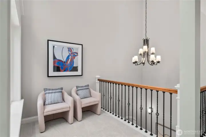 Upstair sitting area