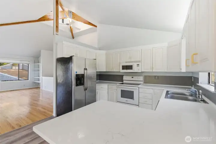 Vaulted ceilings
