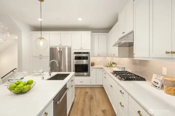 2nd floor Gourmet kitchen.