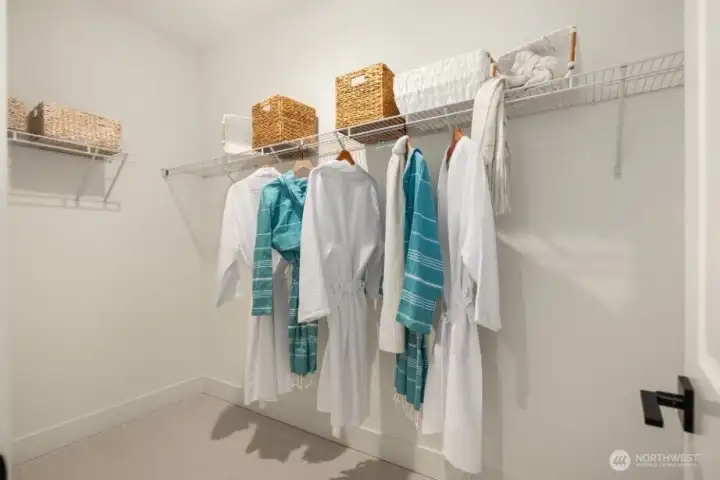 Ensuite Walk-in Closet off Primary bedroom
