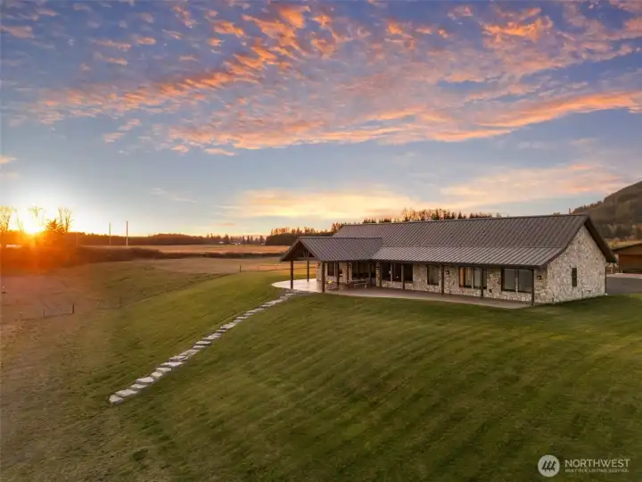 Just steps away from the boat/fishing dock extending from the Lake to the BBQ patio