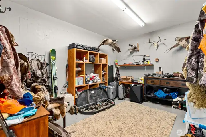 Trophy room in the shop