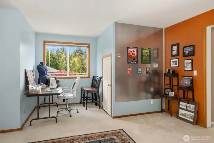 Magnetic wall board in Bonus room- lots of fun possibilities