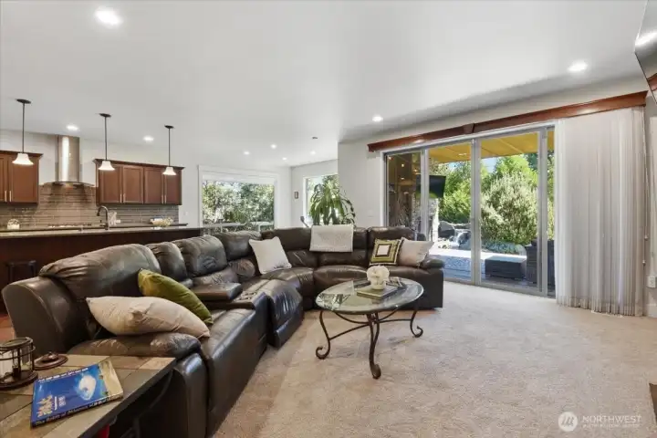 Open Concept Living Area