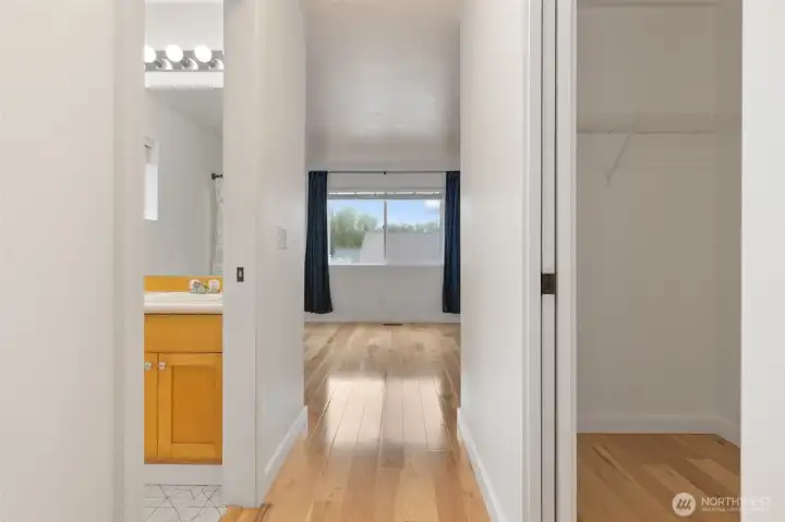 Entering the primary suite