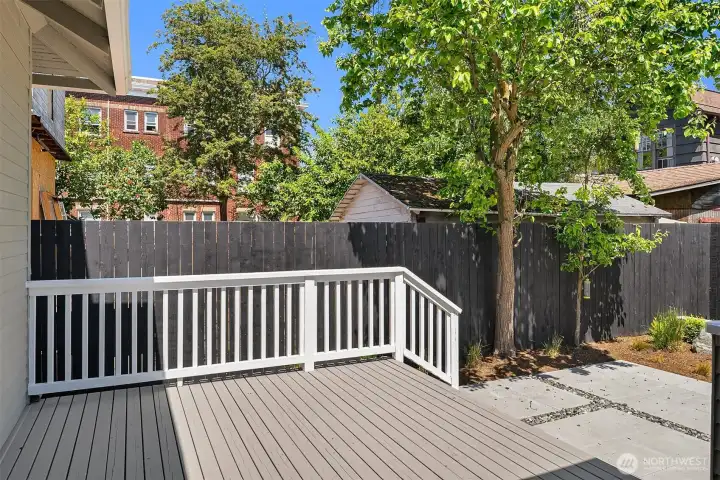 Back deck Back deck