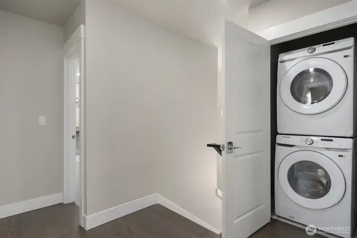 W/D near bedrooms W/D near bedrooms
