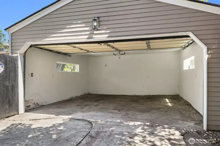 Oversized garage Oversized garage