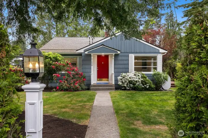 Darling 2 unit home is rentable while you design your dream home!