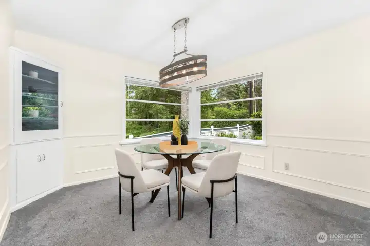 Upper unit dining room