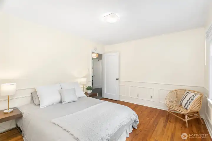upper unit  bedroom