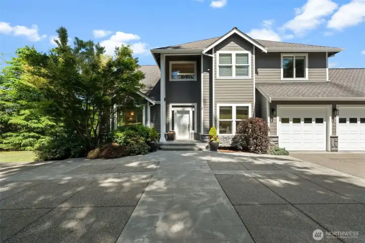 Inviting front entry highlighted with a covered entryway. Inviting front entry highlighted with a covered entryway.