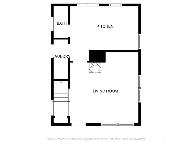 Main floor plan.