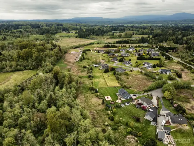 Property abuts newer development (Mountain Meadows West).