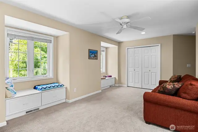 So much space.