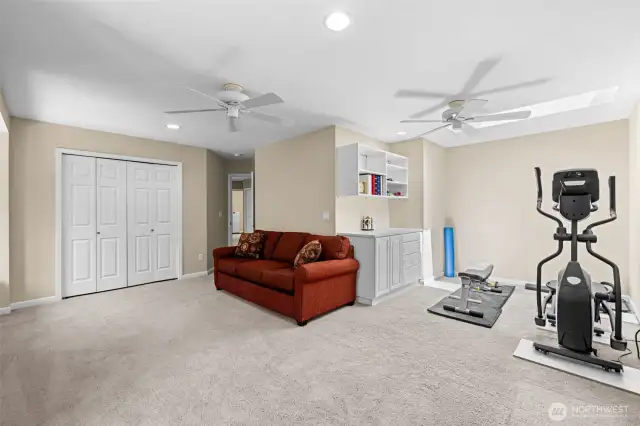 What will you do with all the extra room?