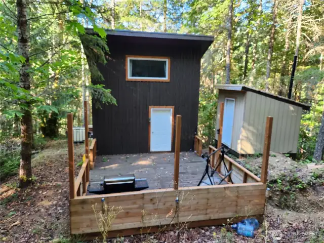 tiny home & deck