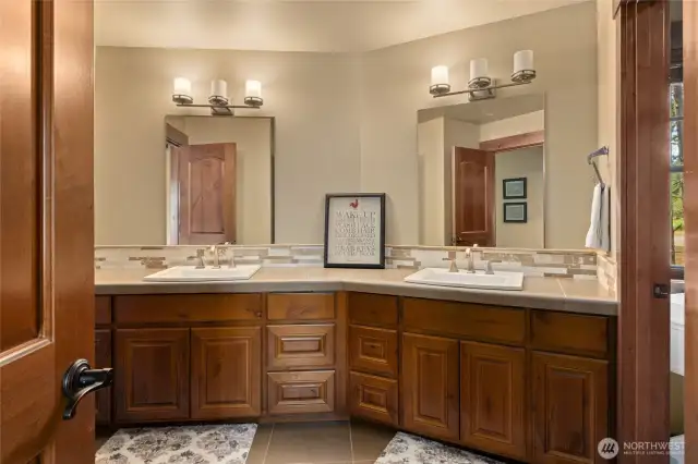 Upstairs bathroom