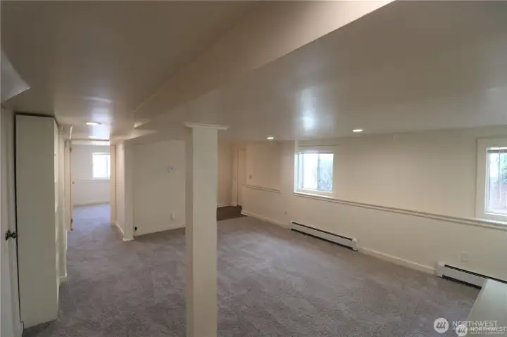 Lower unit living room.
