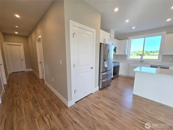 Hallway from Living Area