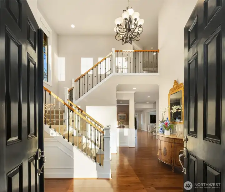 Simply stunning foyer!