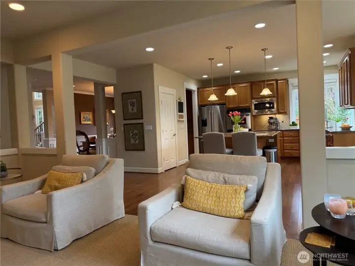 View of the fabulous great room with oversized living space.