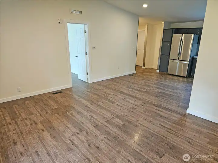 EZ clean laminate flooring