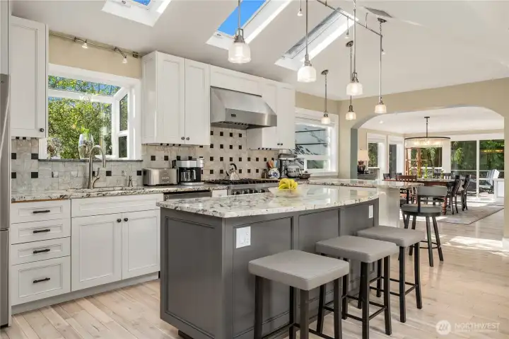 Gorgeous kitchen! High-end cabinets.