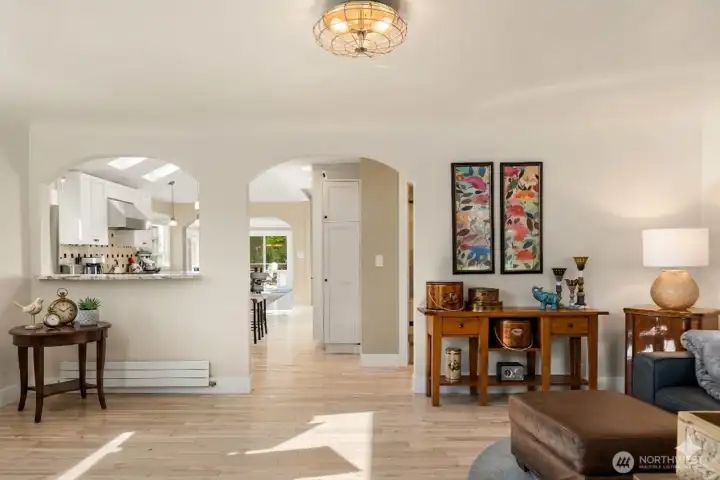 Formal front room and sitting area.