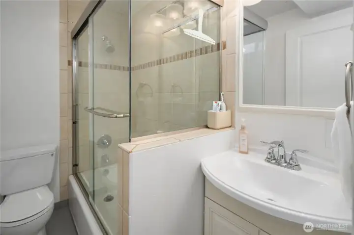 Basement bath.