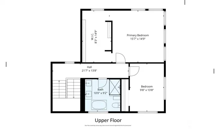 Upper Floor Plan.