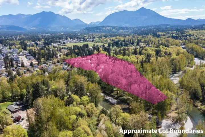 10.38 acres located in City of North Bend, with access to Trail System along South Fork Snoqualmie River. Potential to purchase additional (1) acre adjacent riverfront recreational parcel