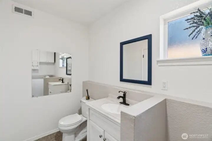Half Bath/Laundry