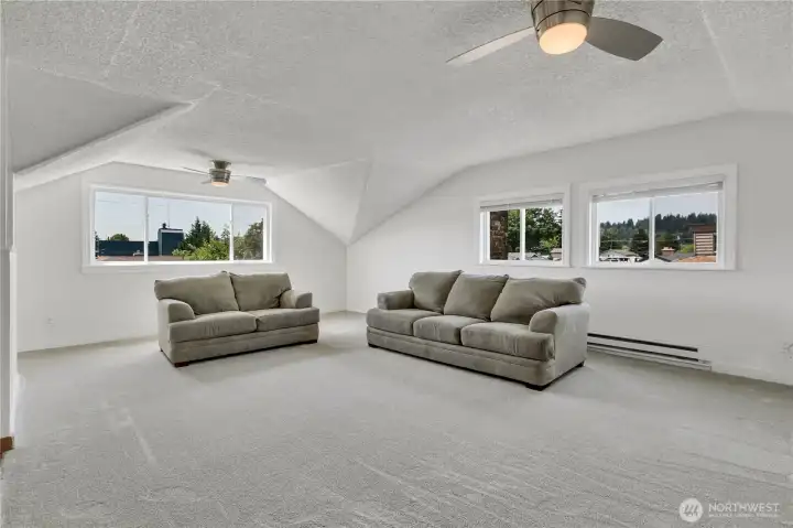 Bright living spaces feel open, airy, and inviting.