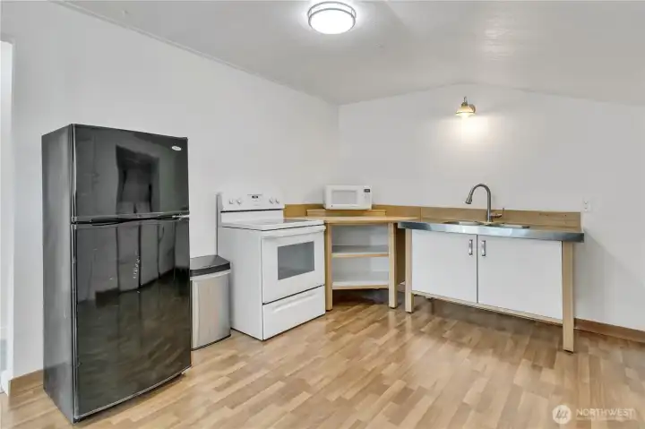 Prepare meals with ease in a comfortable setting.